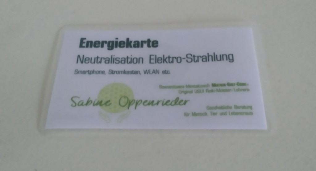 Shop Original Energie-Karten von Sabine Oppenrieder